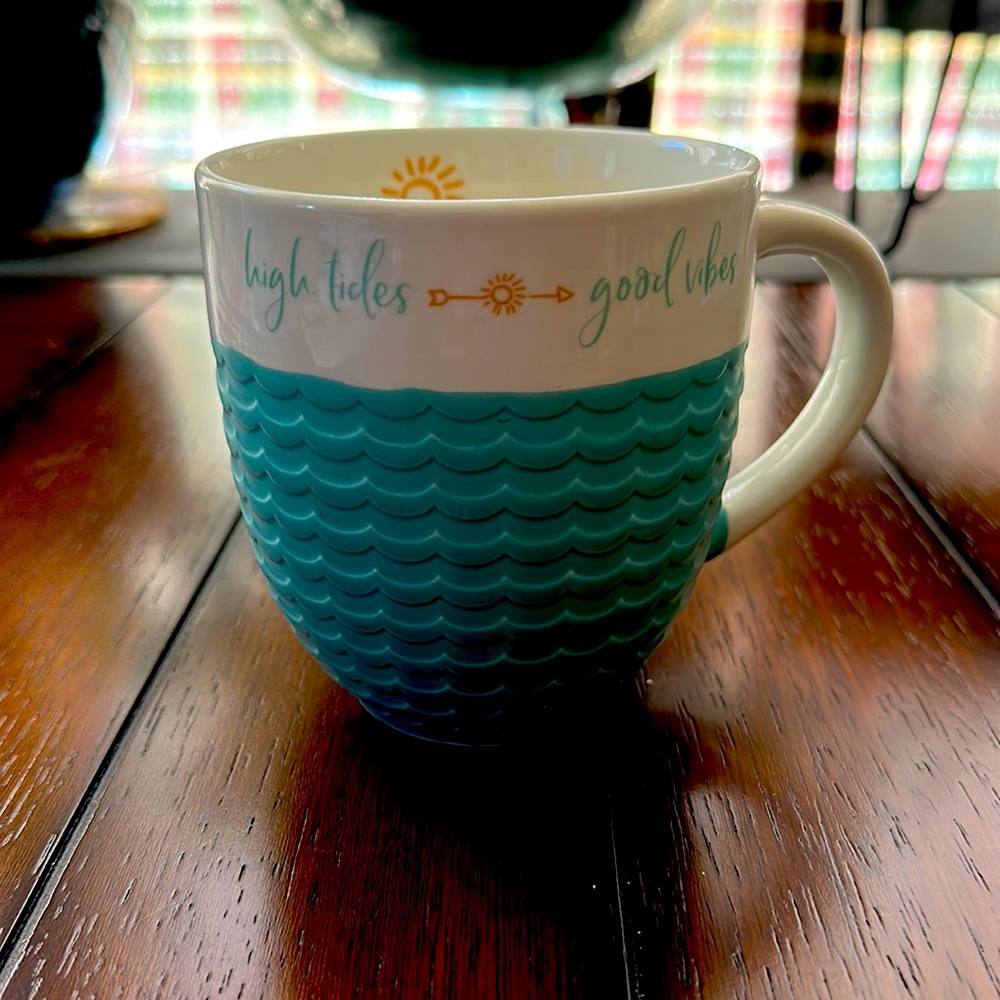 Pfaltzgraff High Tides Good Vibes Cup/Mug